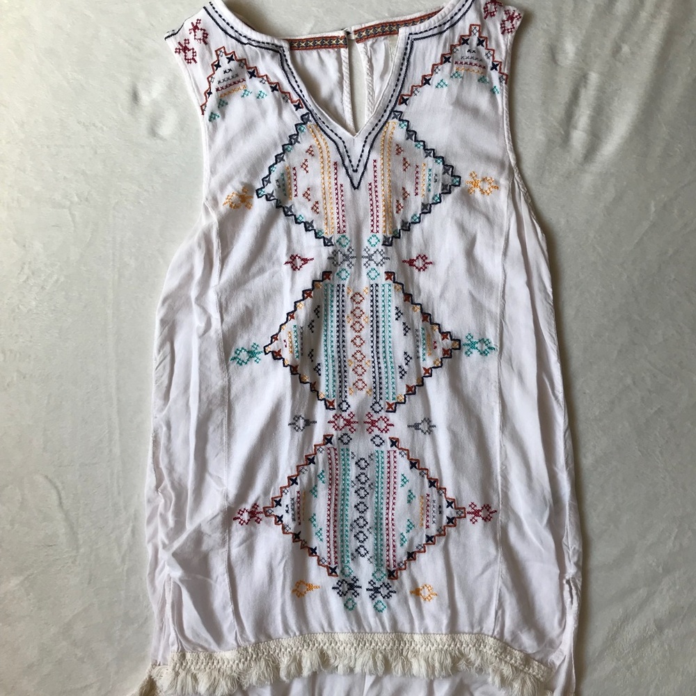 Boho Knit Sleeveless Top